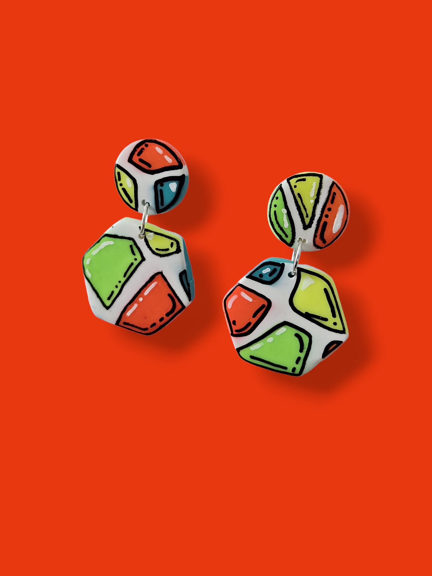 Crazy comic dangles