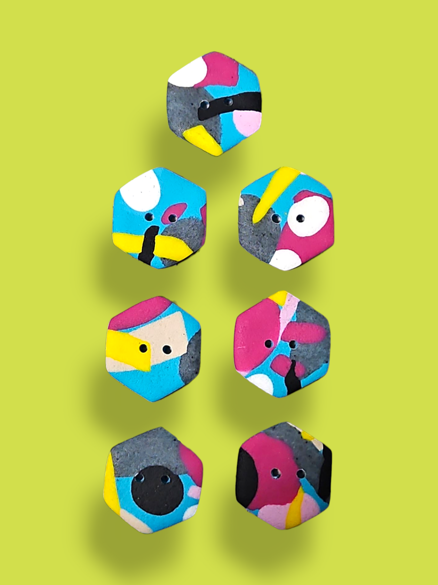 Back to the 80s buttons