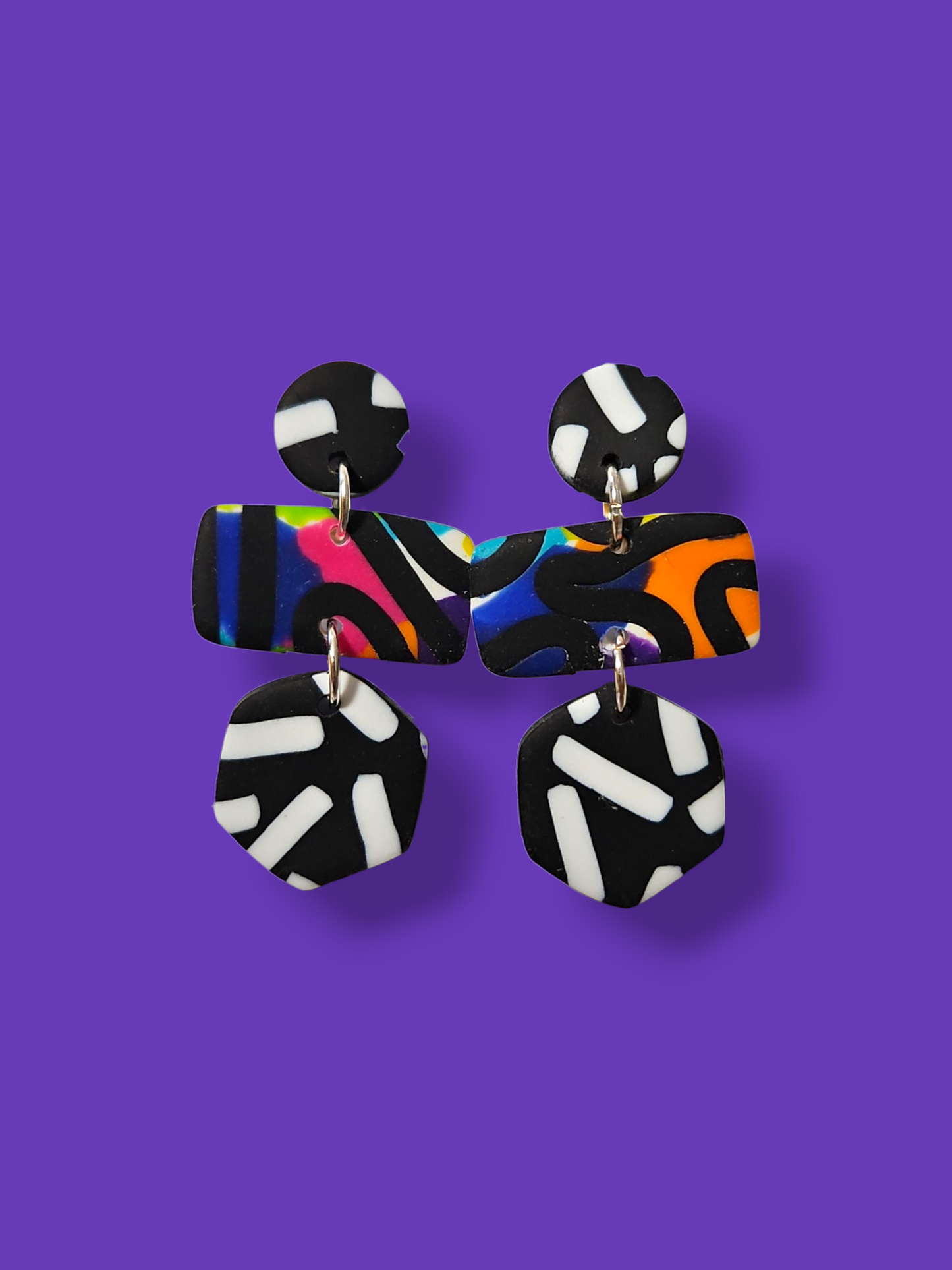 Confetti/Graffiti dangles