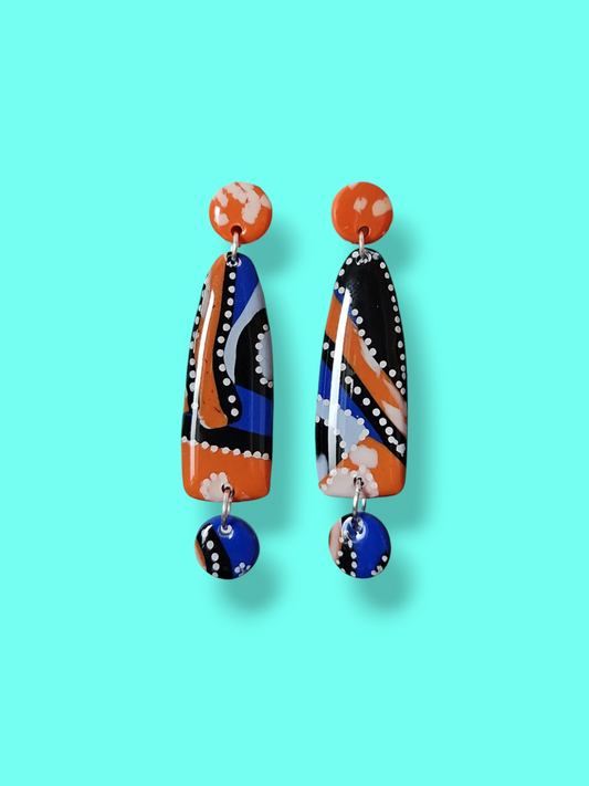 African vibe dangles